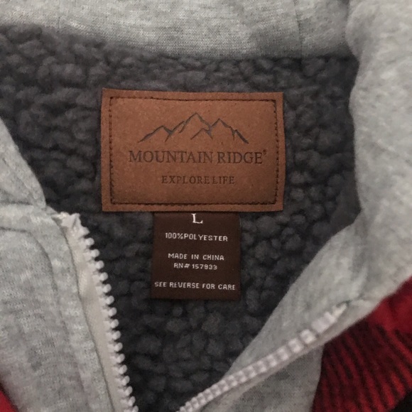 Boscovs Mountain Ridge Flannel Sherpa 